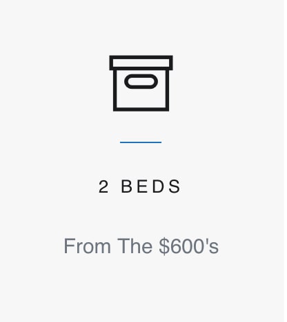 Pricing for a two bedroom residences suite 